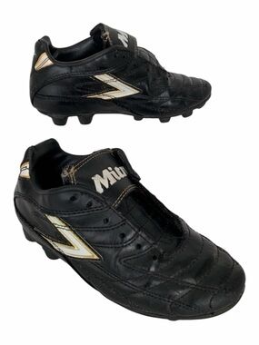 Mitre Cleats Blaze MR JR Boy’s Size 13.5 Black White